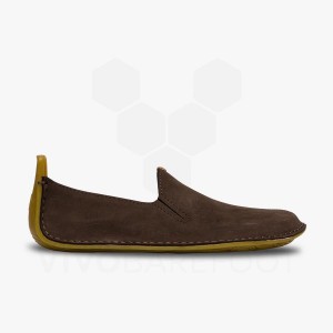 Vivobarefoot Ababa II Lifestyle Čevlji Moški Kava | SI138EI