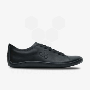 Vivobarefoot Addis Lifestyle Čevlji Moški Črne | SI127PV