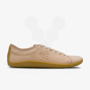 Vivobarefoot Addis Lifestyle Čevlji Ženski Bež | SI298AS