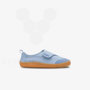 Vivobarefoot Gaia Preschool Čevlji Otroški Modre | SI385RX