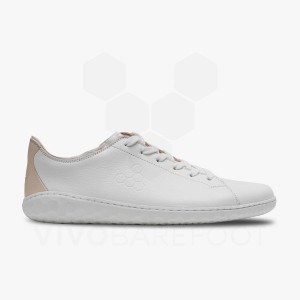 Vivobarefoot Geo Court III Lifestyle Čevlji Ženski Bele Roza | SI294EI