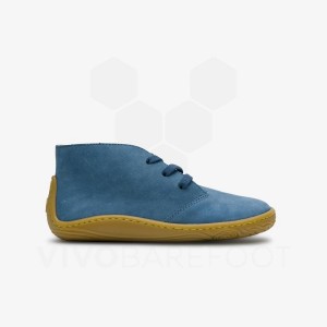 Vivobarefoot Gobi Addis Juniors Čevlji Otroški Indigo | SI431XG