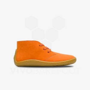 Vivobarefoot Gobi Addis Čevlji Otroški Oranžne | SI427BA