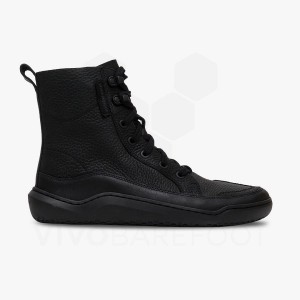 Vivobarefoot Gobi Boot Lifestyle Čevlji Ženski Obszidián | SI284OB