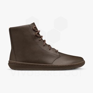 Vivobarefoot Gobi HI IV Lifestyle Čevlji Ženski Kava | SI322CP