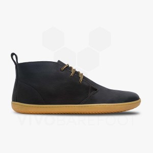 Vivobarefoot Gobi III Lifestyle Čevlji Moški Črne | SI121VJ