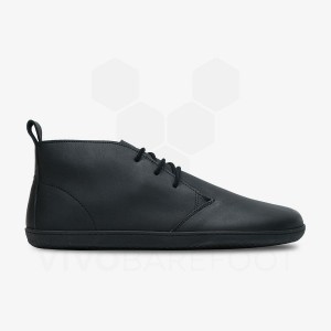 Vivobarefoot Gobi III Lifestyle Čevlji Moški Črne | SI122UK