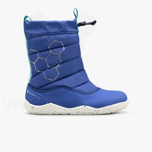 Vivobarefoot Lumi X Arctic Angels Čevlji Otroški Modre | SI423FU