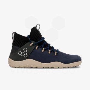 Vivobarefoot Magna FG Pohodni Čevlji Moški Modre | SI021RX