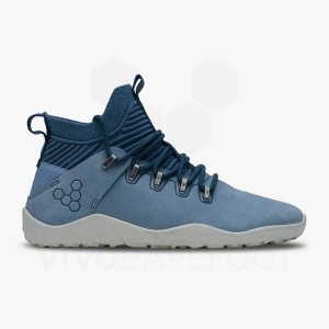 Vivobarefoot Magna FG Pohodni Čevlji Ženski Modre | SI188GY