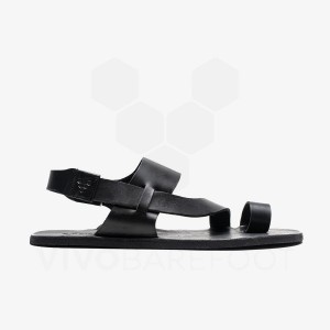 Vivobarefoot Opanka Sandal Lifestyle Čevlji Ženski Črne | SI306SZ