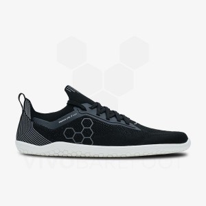 Vivobarefoot Primus Lite Knit Cestni Tekaški Copati Ženski Obszidián | SI223XG