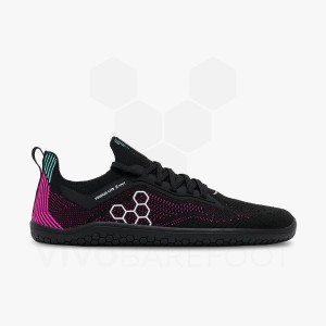 Vivobarefoot Primus Lite Knit Trening Čevlji Ženski Obszidián Roza | SI261LQ