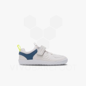 Vivobarefoot Primus Ludo Preschool Čevlji Otroški Bele | SI358SZ