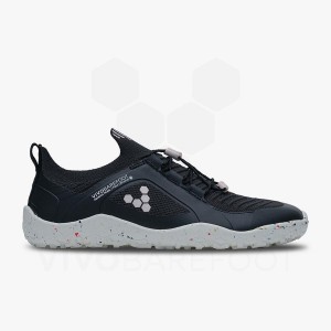 Vivobarefoot Primus Trail Knit FG Pohodni Čevlji Ženski Obszidián Roza | SI180OB