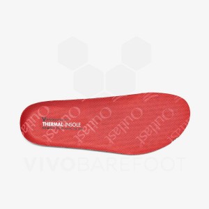 Vivobarefoot Thermal Vložki Ženski Rdeče | SI334QC