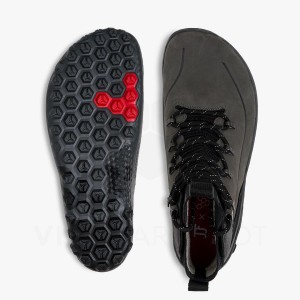 Vivobarefoot Tracker Decon FG2 JJF Pohodni Čevlji Ženski Obszidián Temno Sive | SI190EI