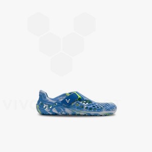 Vivobarefoot Ultra Bloom Preschool Čevlji Otroški Modre Svetlo Turkizna | SI390MM