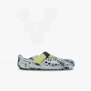 Vivobarefoot Ultra Bloom Čevlji Otroški Obszidián Bele | SI391LQ